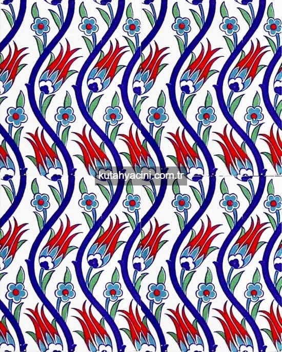 Çini Karolar 20X25 D-1020